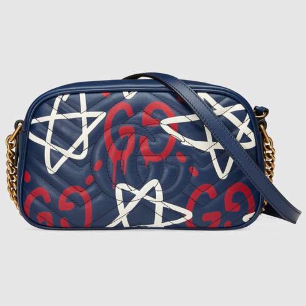 Gucci Ghost  Marmont shoulder Cross body bag NWT - Picture 8 of 8